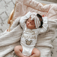 Mauve Stripes Headwrap