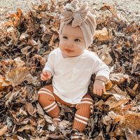 Oatmeal Chunky Rib Turban