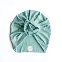 Aqua Bamboo Turban