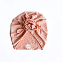 Blush Bamboo Turban