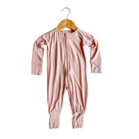 Blush Zipper Romper