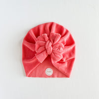 Melon Terry Cloth Turban