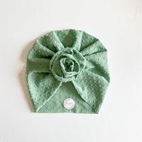 Robin Swiss Dot Turban