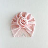 Peony Terry Cloth Turban