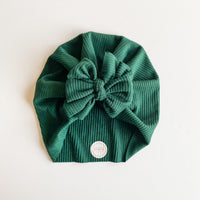 Emerald Green Rib Turban