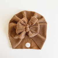 Chestnut Chunky Rib Turban