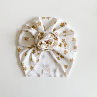 Golden Daisies Turban