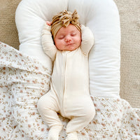 Vanilla Zipper Romper