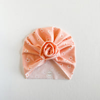 Pink Daisies Turban