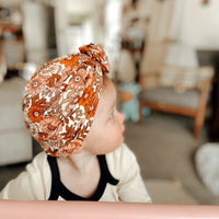 Retro Floral Turban