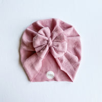 Mauve Cashmere Turban