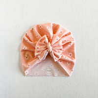 Pink Daisies Turban
