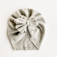 Gray Cashmere Turban