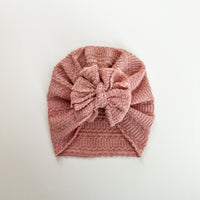 Blush Knit Turban