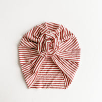 Mauve Stripes Turban