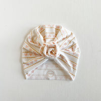 Scalloped Hearts Turban