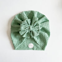 Robin Swiss Dot Turban