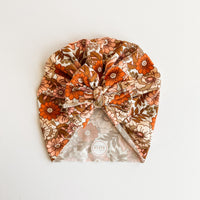 Retro Floral Turban