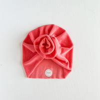 Melon Terry Cloth Turban