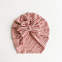 Mauve Stripes Turban