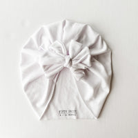 White Basics Turban