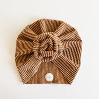 Chestnut Chunky Rib Turban