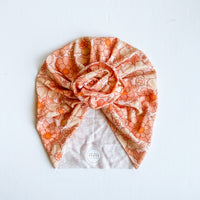 Pink Floral Turban