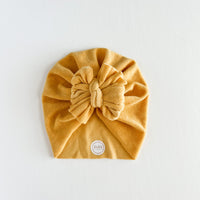 Saffron Terry Cloth Turban