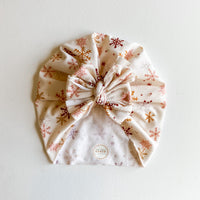 Snowflakes Turban