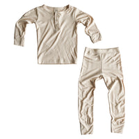 Oat Top + Bottom Set