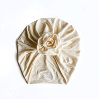 Vanilla Bamboo Turban
