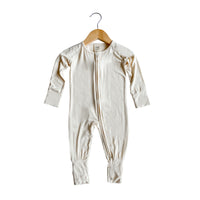 Vanilla Zipper Romper