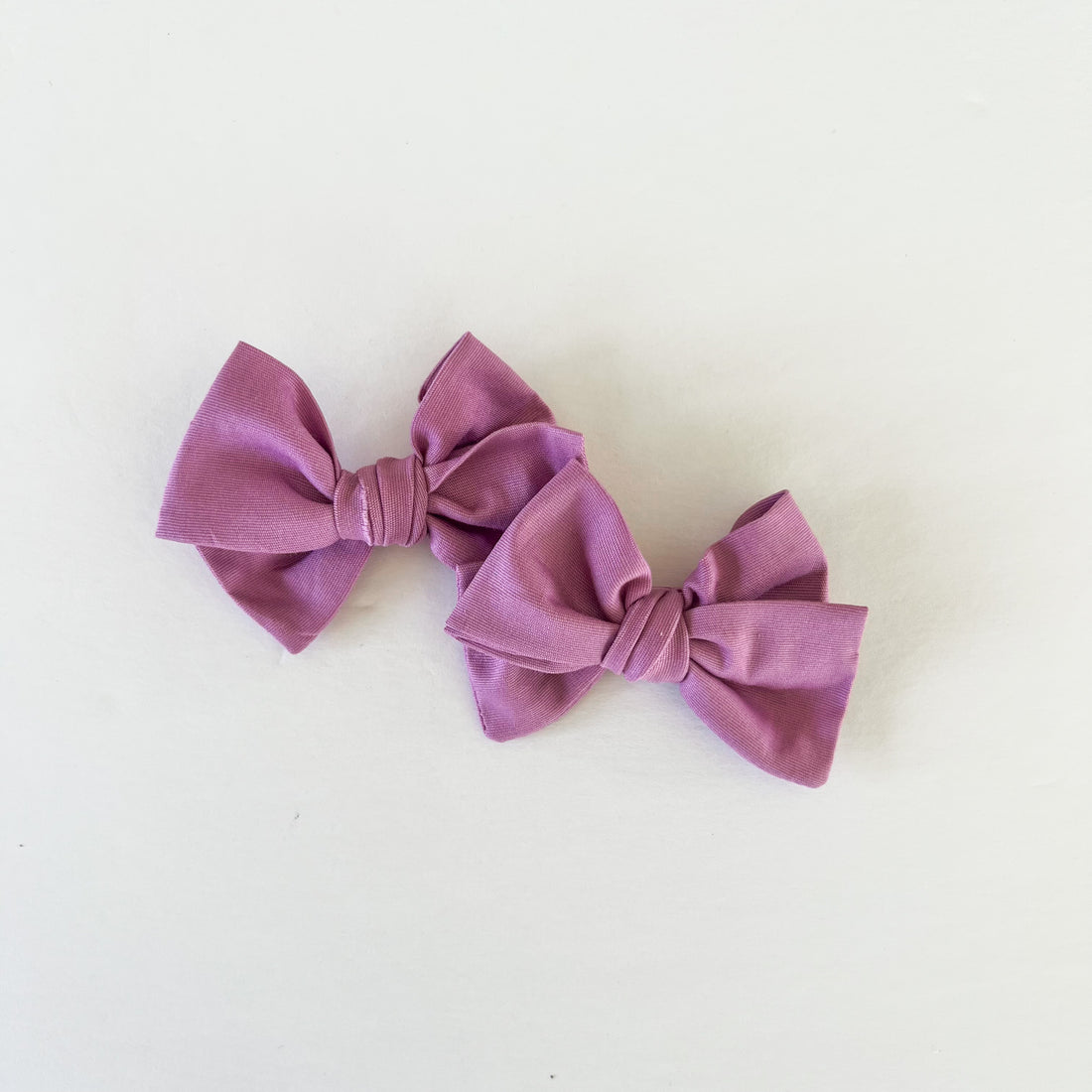 Bright Purple Mini Bow Set