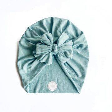 Aqua Bamboo Turban