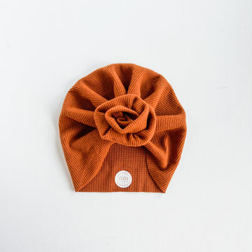 Rust Waffle Turban