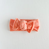 Tangerine Terry Cloth Headwrap