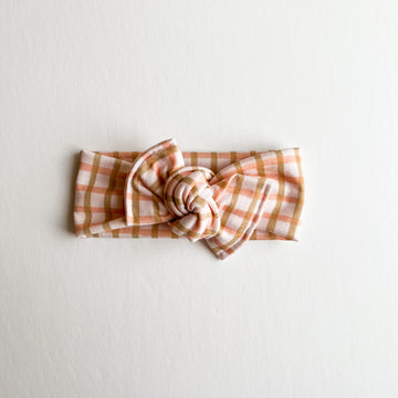 Willow Gingham Headwrap