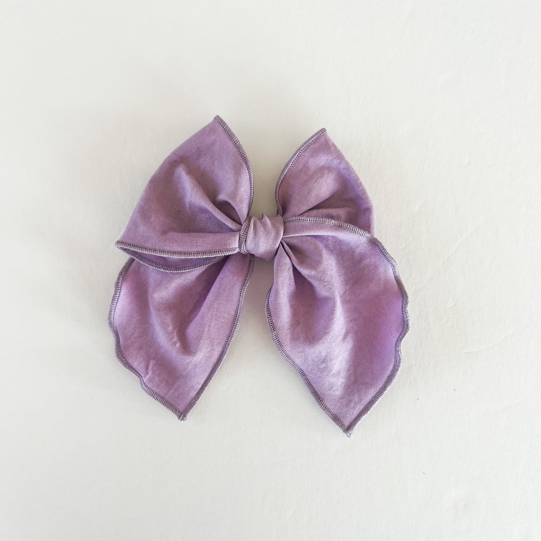 Purple Fable Bow || Serged