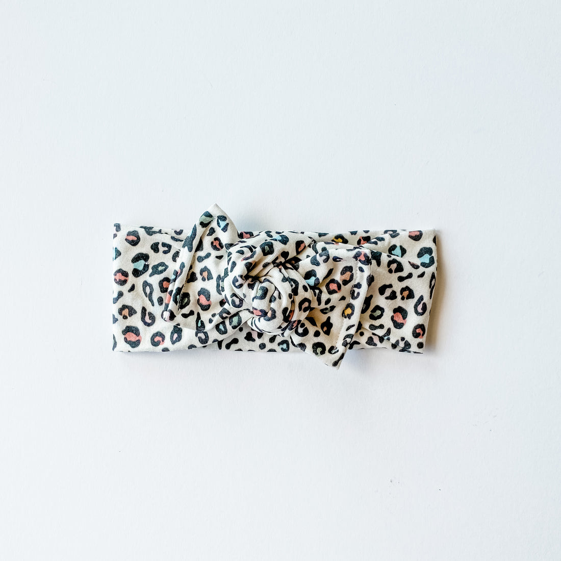 Colored Leopard Headwrap