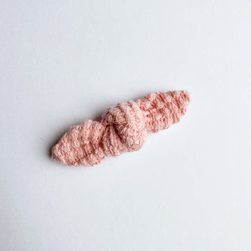 Pink Chunky Waffle Knit Propeller