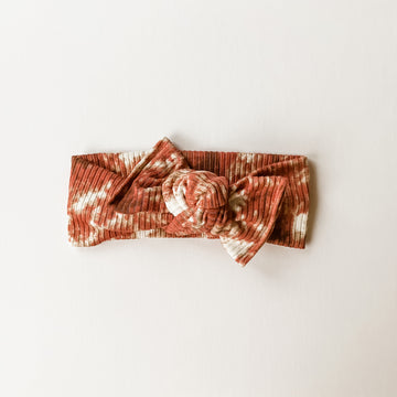Terracotta Tie Dye Headwrap