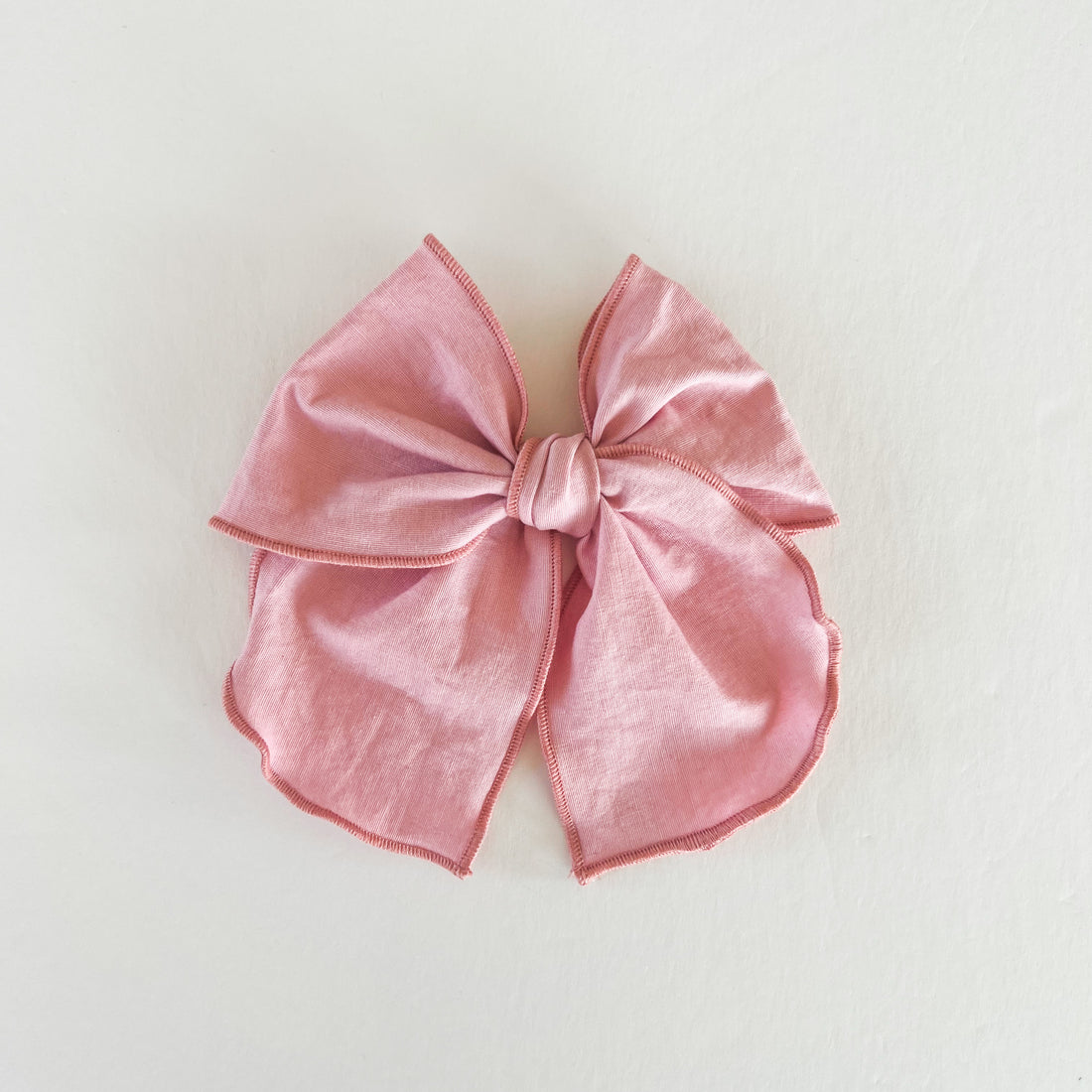 Pink Fable Bow || Serged